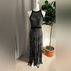 Silence & Noise Maxi Dress with Open Back